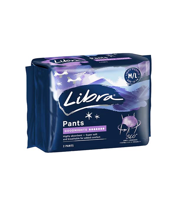 Libra Pants Goodnights Medium Large 2 Pack ZOOM Pharmacy