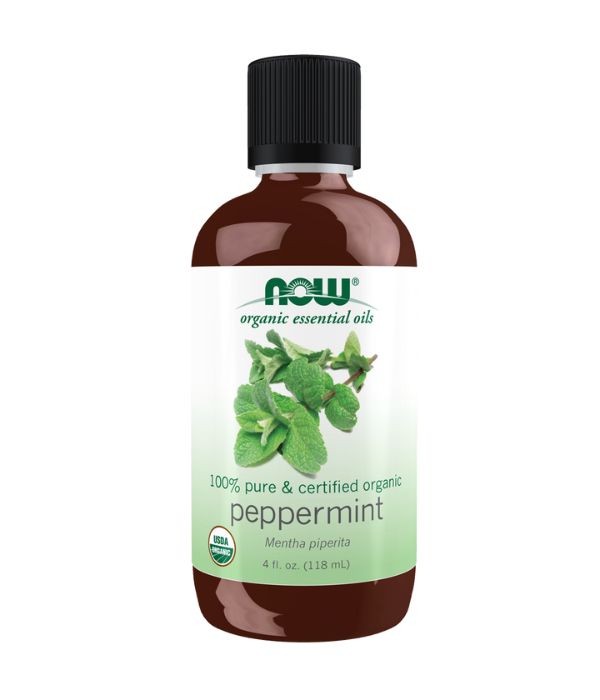 NOW PEPPERMINT OIL (Mentha Piperita) Organic 118 ml