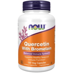 NOW Quercetin with Bromelain 120VC