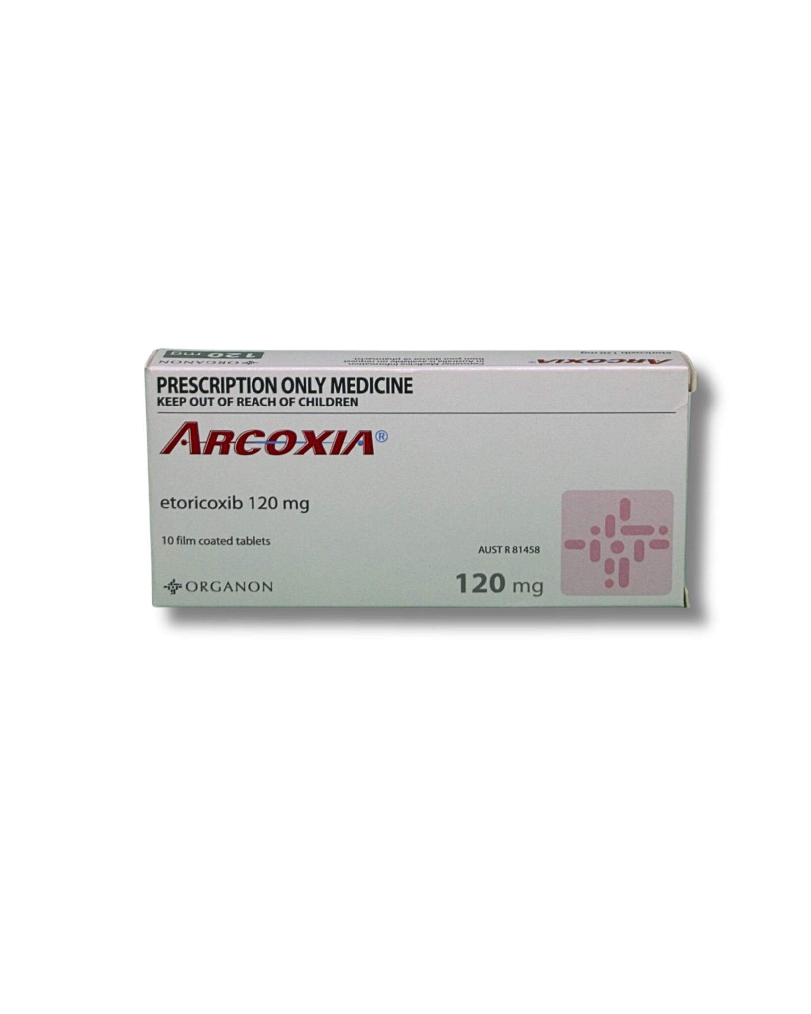 Recoxia Arcoxia (Etoricoxib) 120mg Tablets, 10 pack Zoom Pharmacy