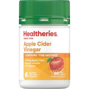 Healtheries Apple Cider Vinegar 60 Capsules Pack
