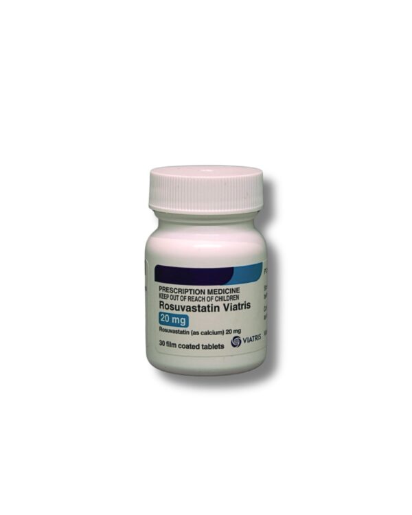 Rosuvastatin Viatris 20mg Tablets, 30 pack