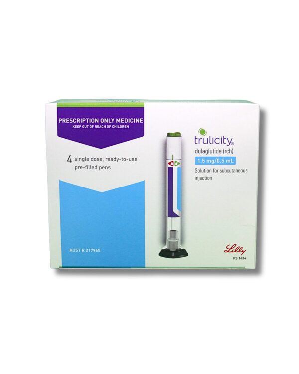 Trulicity (Dulaglutide) 1.5mg/0.5 ml Injection, 4 pack
