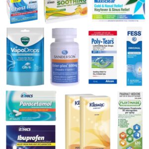 Healthcare+ Cold & Allergy & Hayfever Relief Bundle