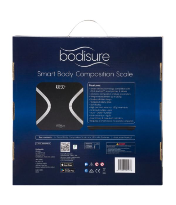 BBC200-BK BodiSure Smart Body Composition Scale - Image 3