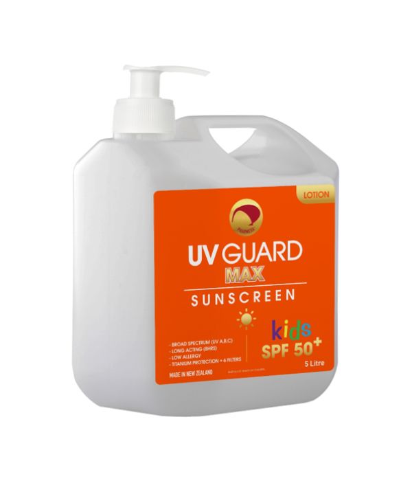 UV Guard SPF 50+ "MAX" Kids Bulk Pack 5L
