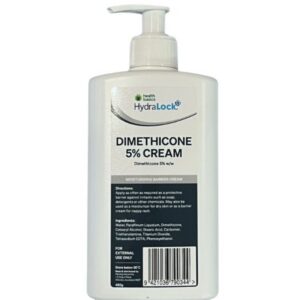 Health Basics HydraLock Dimethicone Cream 5% 460g Pump