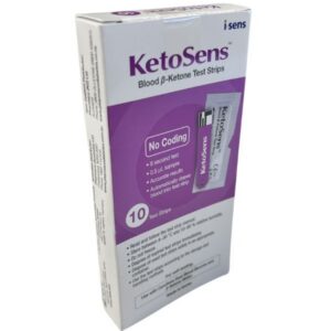 KetoSens Blood Ketone Test Strips (10 pack)