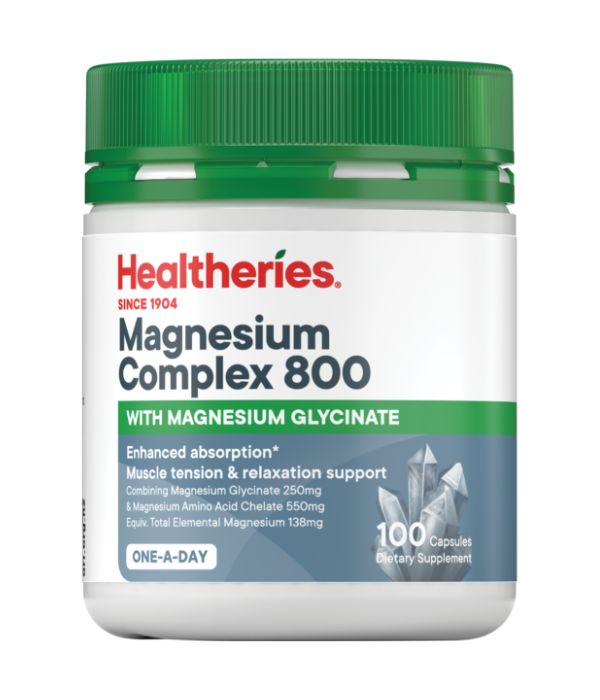 Healtheries Magnesium Complex 800 100 Capsules
